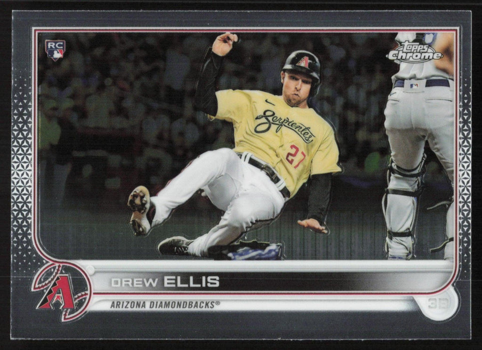 Drew Ellis 2022 Topps Chrome Baseball # 77 RC Arizona Diamondbacks Base - Collectible Craze America