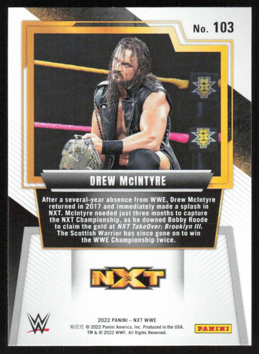 Drew McIntyre 2022 Panini WWE NXT # 103 NXT Alumni NXT - Collectible Craze America