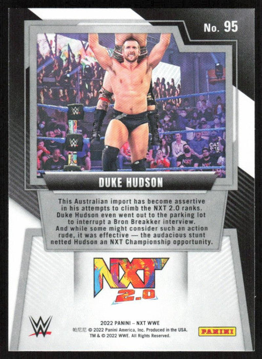 Duke Hudson 2022 Panini NXT WWE # 95 RC Base NXT 2.0 - Collectible Craze America