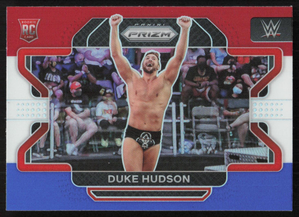 Duke Hudson 2022 Panini Prizm WWE # 61 RC Red White Blue Prizm NXT 2.0 - Collectible Craze America