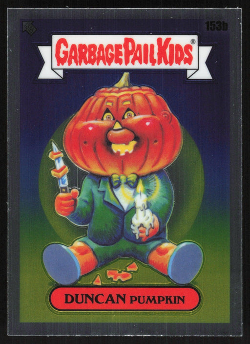 DUNCAN Pumpkin 2021 Topps Chrome Garbage Pail Kids Original Series 4 # 153B - Collectible Craze America