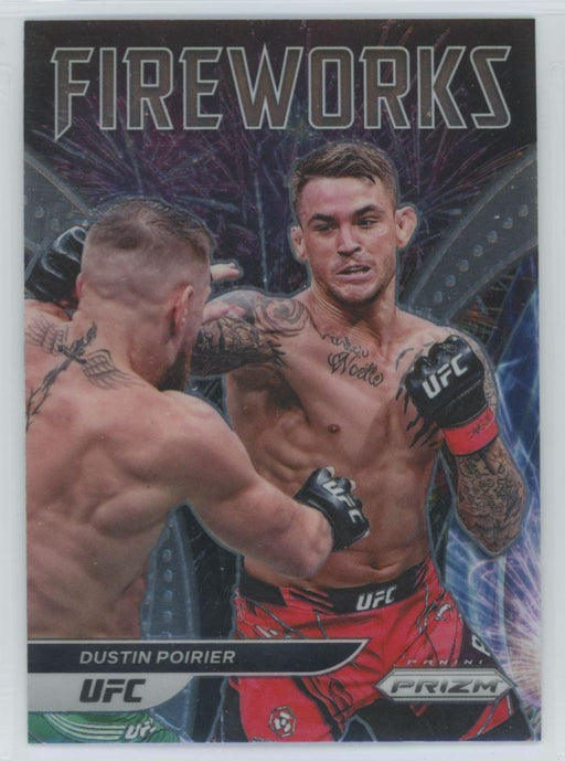 Dustin Poirier 2022 Panini Prizm UFC Fireworks # 10 - Collectible Craze America