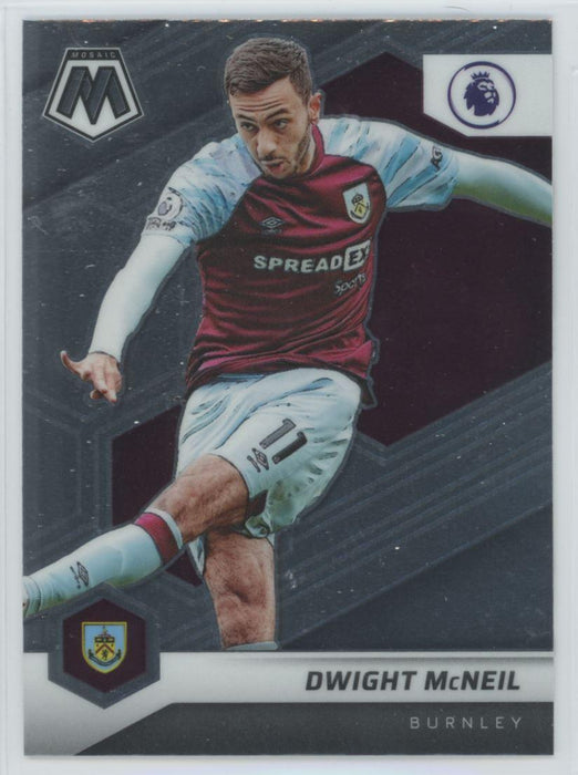 Dwight McNeil 2021 Panini Mosaic Premier League # 34 Burnley - Collectible Craze America