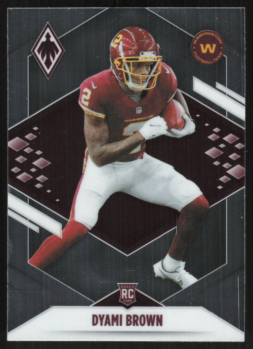 Dyami Brown 2021 Panini Phoenix Football # 125 RC Washington Football Team Base - Collectible Craze America