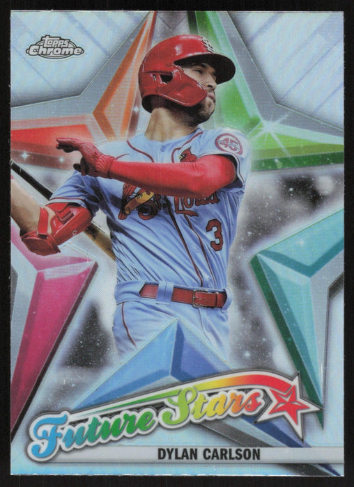 Dylan Carlson 2022 Topps Chrome # FS-4 Future Stars St. Louis Cardinals - Collectible Craze America