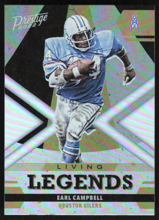 Earl Campbell 2022 Panini Prestige Living Legends # LL-14 Insert Houston Oilers - Collectible Craze America