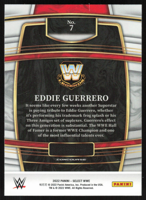 Eddie Guerrero 2022 Panini Select WWE # 7 Legend Concourse Base - Collectible Craze America