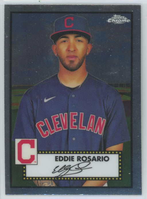 Eddie Rosario 2021 Topps Chrome Platinum Anniversary # 292 Cleveland Indians - Collectible Craze America