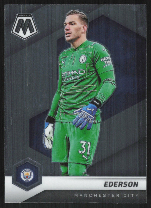 Ederson 2021 Panini Mosaic Premier League # 12 Manchester City Base - Collectible Craze America