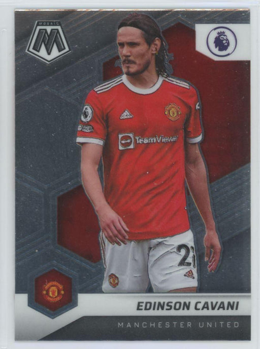 Edinson Cavani 2021 Panini Mosaic Premier League # 144 Manchester United - Collectible Craze America