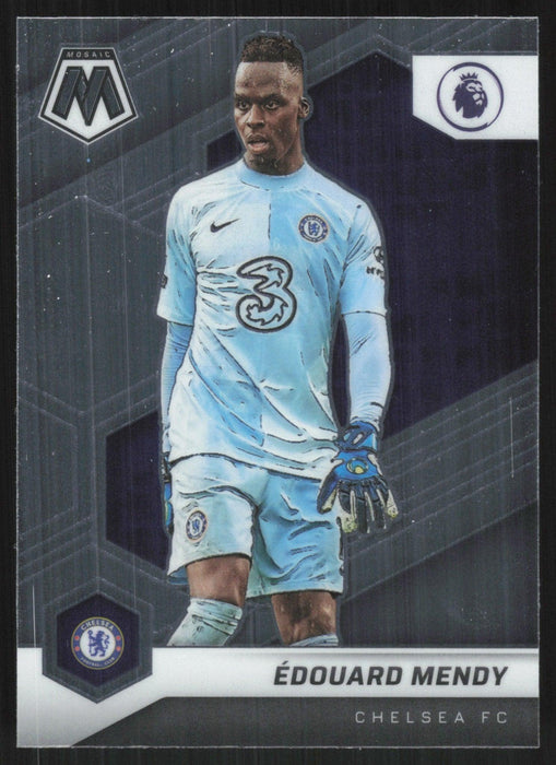 Edouard Mendy 2021 Panini Mosaic Premier League # 3 Chelsea FC Base - Collectible Craze America