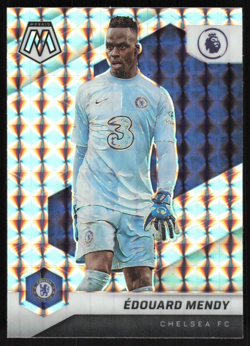 Edouard Mendy 2021 Panini Mosaic Premier League # 3 Mosaic Prizm Chelsea FC - Collectible Craze America