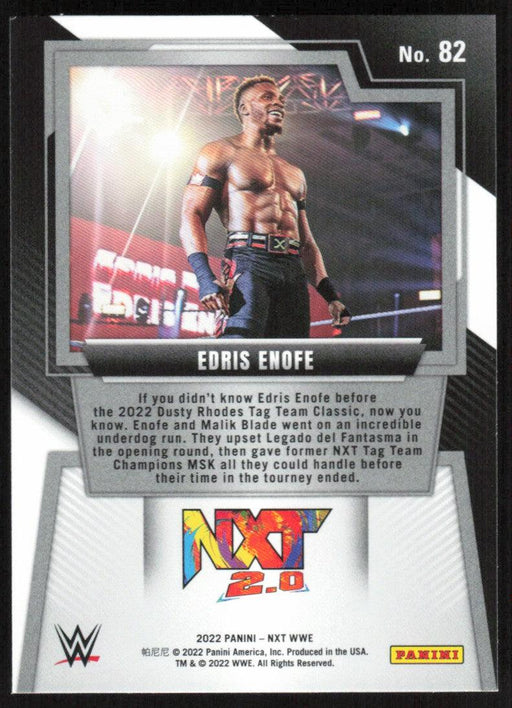 Edris Enofe 2022 Panini NXT WWE # 82 RC Base NXT 2.0 - Collectible Craze America