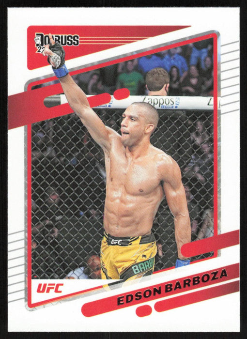 Edson Barboza 2022 Panini Donruss UFC Base # 150 Featherweight - Collectible Craze America