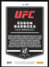 Edson Barboza 2022 Panini Donruss UFC Base # 150 Featherweight - Collectible Craze America