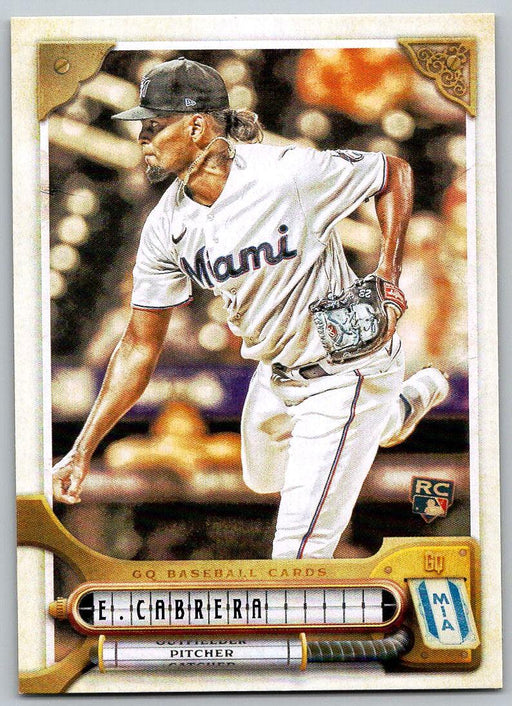 Edward Cabrera 2022 Topps Gypsy Queen # 152 Miami Marlins - Collectible Craze America