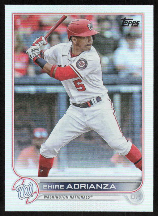 Ehire Adrianza 2022 Topps Update Rainbow Foil # US269 Washington Nationals - Collectible Craze America