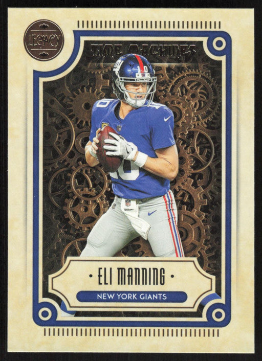 Eli Manning 2022 Panini Legacy Time Machines # TM-19 New York Giants - Collectible Craze America