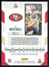 Eli Mitchell 2021 Panini Chronicles Score # 420 RC San Francisco 49ers - Collectible Craze America