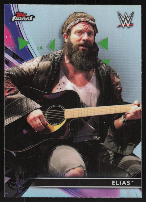 Elias 2021 Topps Finest WWE # 12 Refractor - Collectible Craze America