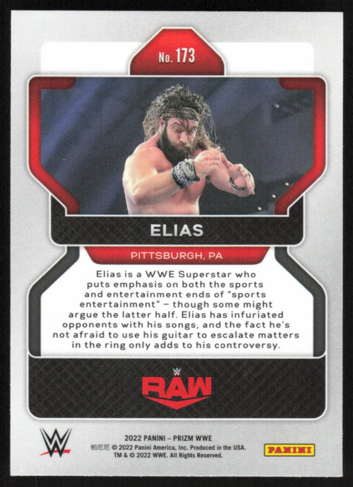 Elias 2022 Panini Prizm WWE # 173 Base Raw - Collectible Craze America