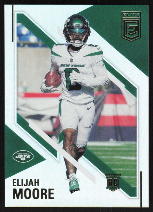 Elijah Moore 2021 Panini Chronicles Elite # 192 RC New York Jets - Collectible Craze America