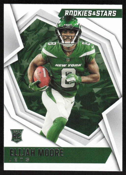 Elijah Moore 2021 Panini Rookies & Stars # 116 RC New York Jets Base - Collectible Craze America