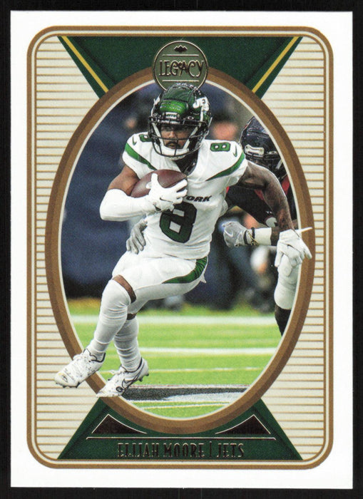 Elijah Moore 2022 Panini Legacy Football Base # 76 New York Jets - Collectible Craze America