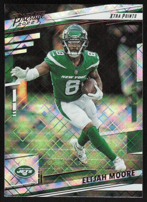 Elijah Moore 2022 Panini Prestige Xtra Points # 227 Diamond New York Jets - Collectible Craze America