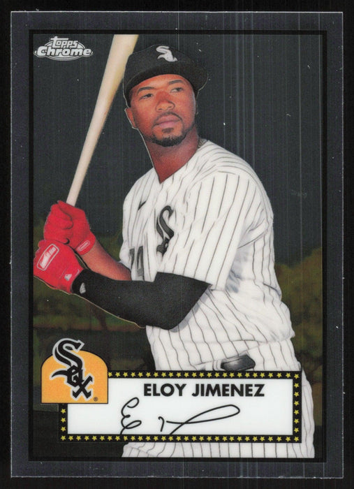 Eloy Jimenez 2021 Topps Chrome Platinum Anniversary # 159 Chicago White Sox - Collectible Craze America