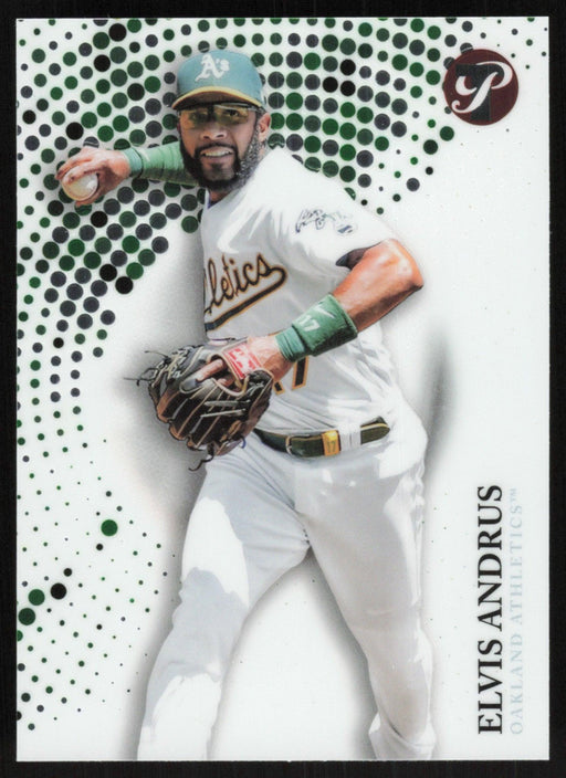 Elvis Andrus 2022 Topps Pristine Baseball # 121 Oakland Athletics - Collectible Craze America