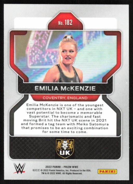 Emilia McKenzie 2022 Panini Prizm WWE # 182 RC Base NXT UK - Collectible Craze America