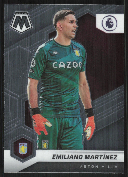 Emiliano Martínez 2021 Panini Mosaic Premier League # 125 Aston Villa Base - Collectible Craze America