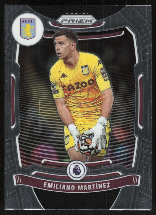 Emiliano Martínez 2021 Panini Prizm Premier League # 121 Aston Villa - Collectible Craze America