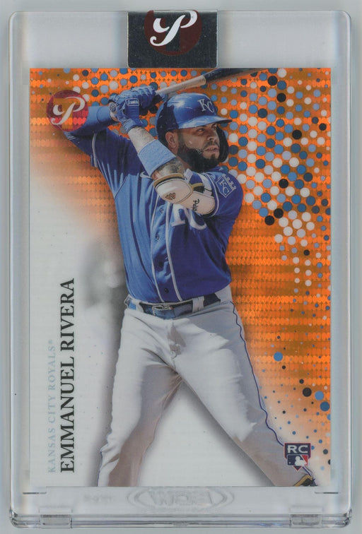 Emmanuel Rivera 2022 Topps Pristine # 229 RC Pristine Orange Refractor 1/25 Kansas City Royals - Collectible Craze America