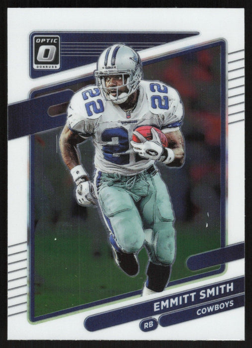 Emmitt Smith 2021 Donruss Optic # 25 Dallas Cowboys - Collectible Craze America