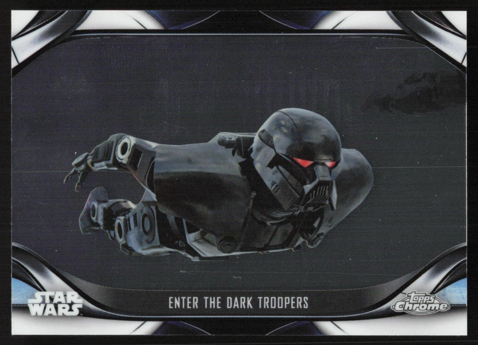 Enter the Dark Troopers 2022 Topps Chrome Star Wars Mandalorian # S2-35 - Collectible Craze America