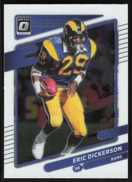 Eric Dickerson 2021 Donruss Optic # 188 Los Angeles Rams - Collectible Craze America