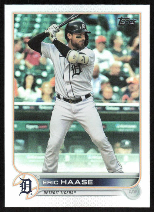 Eric Haase 2022 Topps Series 2 # 488 Rainbow Foil Detroit Tigers