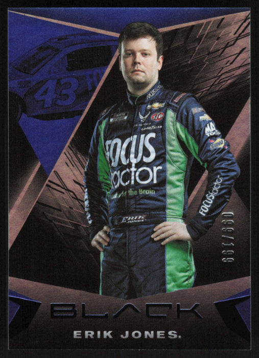 Erik Jones 2022 Panini Chronicles Racing Black # 20 Blue 99/199 - Collectible Craze America