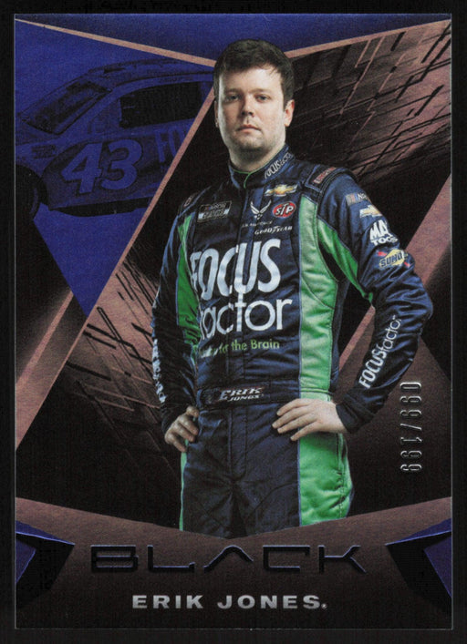 Erik Jones 2022 Panini Chronicles Racing Black # 20 Blue 99/199 - Collectible Craze America