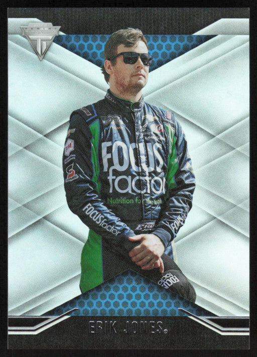 Erik Jones 2022 Panini Chronicles Racing Titanium # 11 - Collectible Craze America