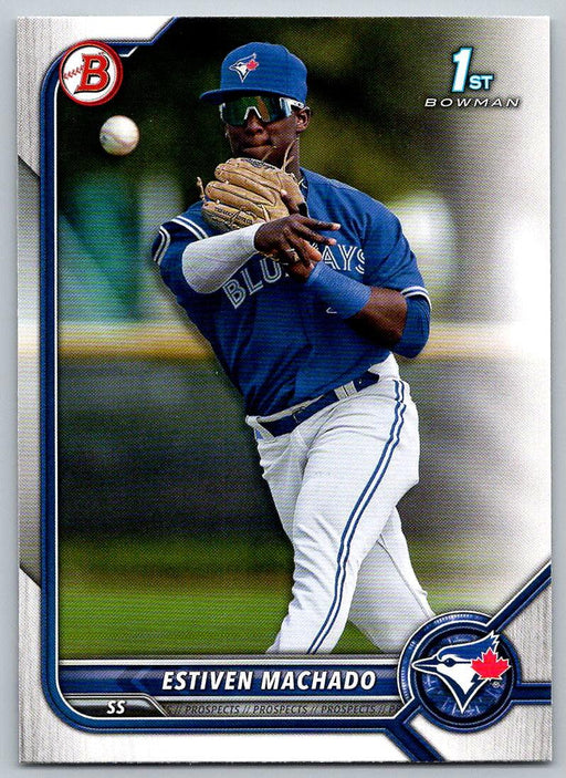 Estiven Machado 2022 Bowman Prospects # BP-12 1st Bowman Toronto Blue Jays - Collectible Craze America