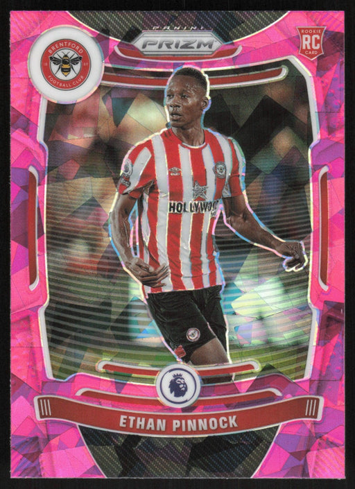 Ethan Pinnock 2021 Panini Prizm Premier League # 139 RC Pink Ice Brentford - Collectible Craze America