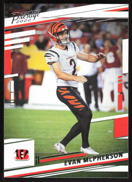 Evan McPherson 2022 Panini Prestige # 65 Cincinnati Bengals - Collectible Craze America