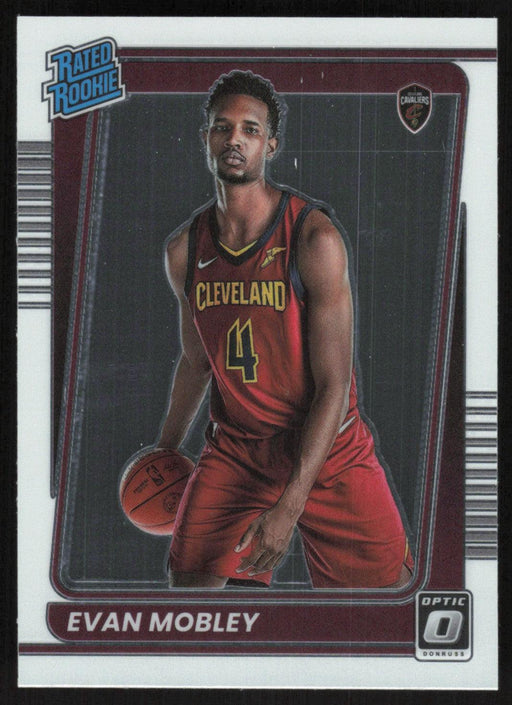 Evan Mobley 2021 Panini Donruss Optic Rated Rookie # 175 RC Cleveland Cavaliers - Collectible Craze America