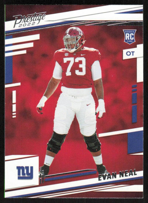 Evan Neal 2022 Panini Prestige # 364 RC New York Giants - Collectible Craze America