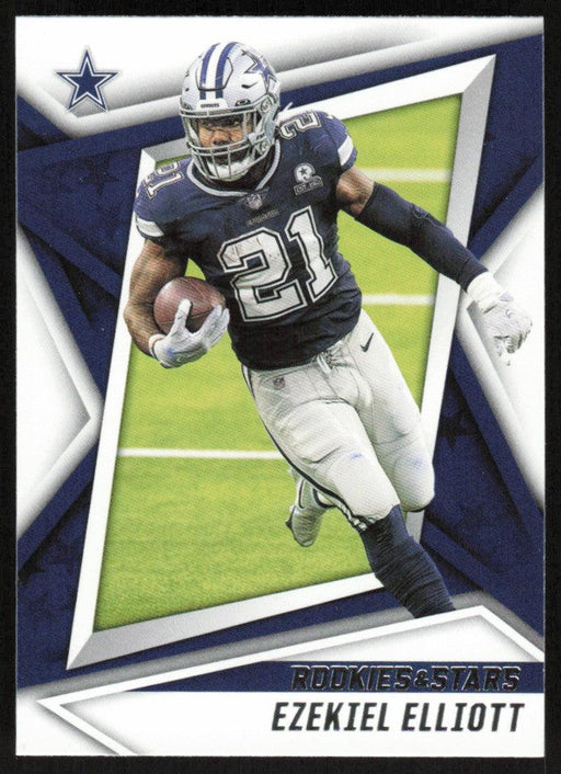 Ezekiel Elliott 2021 Panini Rookies & Stars # 78 Dallas Cowboys Base - Collectible Craze America