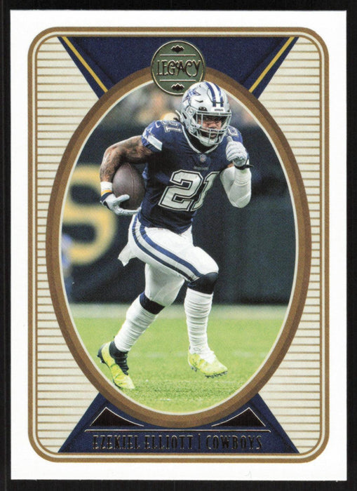 Ezekiel Elliott 2022 Panini Legacy Football Base # 25 Dallas Cowboys - Collectible Craze America