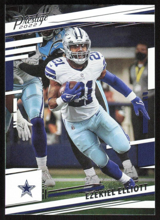 Ezekiel Elliott 2022 Panini Prestige # 77 Dallas Cowboys - Collectible Craze America